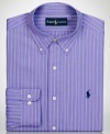 You'l look clean cut and classy in this striped Polo Ralph Lauren dress shirt.