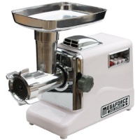 STX MEGAFORCE 3000 SERIES WITH PATENT PENDING - COWL AIR INDUCTION COOLING SYSTEM - 3000 WATT PEAK OUTPUT POWER - 3 SPEED - ELECTRIC MEAT GRINDER - 3 STAINLESS STEEL CUTTING BLADES - 3 HARDENED STEEL GRINDING PLATES - 1 BEANER PLATE (SAUSAGE STU