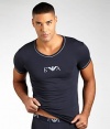 Fashion Stretch Cotton V-Neck T-Shirt