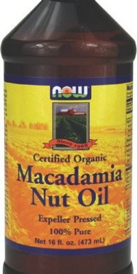 Now Foods Organic Macadamia Oil Pure, 16-Ounce