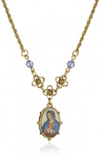 The Vatican Library Collection Mother Mary Pendant Necklace