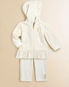 Juicy Couture Velour Hoodie and Leggings (12/18)