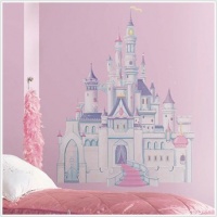 Disney Princess Castle Mega Decal Pack - Includes 1 Giant Glittered Castle Wall Decal (7 Pieces) and 37 Wall Decals with 40+ Peel and Stick Gems Disney Princess Castle Mega Decal Pack - Includes 1 Giant Glittered Castle Wall Decal (7 Pieces) and 37 Wall Decals with 40+ Peel and Stick Gems