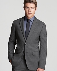 Button things up with a swift blazer from Theory in mini-houndstooth, an evolved design for a clean, modern presentation. Button things up with a swift blazer from Theory in mini-houndstooth, an evolved design for a clean, modern presentation.