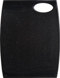 Trudeau Wave Reversible Cutting Board, 12 by 16-Inch, Black Granite Trudeau Wave Reversible Cutting Board, 12 by 16-Inch, Black Granite