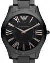 Emporio Armani Super Slim Black Mens Watch AR2065