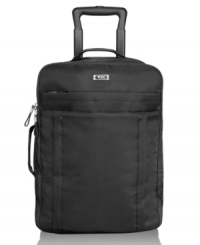 Pack with polish! Slim, lightweight and streamlined, this sporty rolling upright is the perfect companion for packing with intention and arriving in style. Designed for 1- to 2-day trips, this perfectly packed traveler features a roomy interior with tie-down straps and other organizational features. 5-year warranty. Pack with polish! Slim, lightweight and streamlined, this sporty rolling upright is the perfect companion for packing with intention and arriving in style. Designed for 1- to 2-day trips, this perfectly packed traveler features a roomy interior with tie-down straps and other organizational features. 5-year warranty.