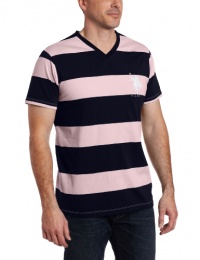 U.S. Polo Assn. Men's Short Sleeve T-Shirt With Stripes U.S. Polo Assn. Men's Short Sleeve T-Shirt With Stripes