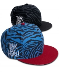 Skating brings out the animal in you. Get wild in this stylish Trukfit cap.