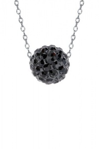 Authentic Black Diamond Color Crystals , Includes Sterling Silver Chain 18 Inches Rolo. Now At Our Lowest Price Ever but Only for a Limited Time! Authentic Black Diamond Color Crystals , Includes Sterling Silver Chain 18 Inches Rolo. Now At Our Lowest Price Ever but Only for a Limited Time!
