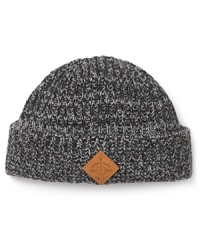 A marled wool cap adds classic appeal and much warmth to your winter attire. Embellished with a leather logo patch for a distinct contrast. A marled wool cap adds classic appeal and much warmth to your winter attire. Embellished with a leather logo patch for a distinct contrast.