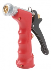 Gilmour 572TFR Commercial Insulated Grip Nozzle with Threaded Front, Red