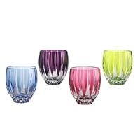 A glamorous collection of barware from William Yeoward in exciting shapes and vibrant amethyst brings uncommon elegance to your events. With striking vertical cuts, each piece sings a contemporary tune that is deeply indebted to classic crystal design. A glamorous collection of barware from William Yeoward in exciting shapes and vibrant amethyst brings uncommon elegance to your events. With striking vertical cuts, each piece sings a contemporary tune that is deeply indebted to classic crystal design.