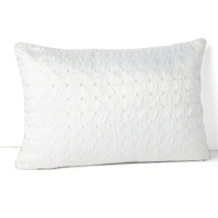 This Waterford decorative pillow adds a quiet elegance to the Kelsey bedding collection's golden sateen fabrics and opulent damask prints. This Waterford decorative pillow adds a quiet elegance to the Kelsey bedding collection's golden sateen fabrics and opulent damask prints.