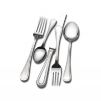 Wallace Continental Bead 18/0 78-Piece Flatware Set, Service for 12