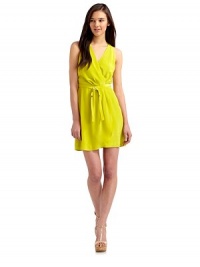 THE LOOKDeep surplice necklineSleevelessPleated detailing at centerRemovable waist sash with snap closuresSide zipperTHE FITAbout 36 from shoulder to hemTHE MATERIALSilkFully linedCARE & ORIGINDry cleanMade in USAModel shown is 5'10 (177cm) wearing US size 4. THE LOOKDeep surplice necklineSleevelessPleated detailing at centerRemovable waist sash with snap closuresSide zipperTHE FITAbout 36 from shoulder to hemTHE MATERIALSilkFully linedCARE & ORIGINDry cleanMade in USAModel shown is 5'10 (177cm) wearing US size 4.