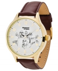 With a design created by actor George Clooney, the purchase of this Whatever It Takes watch helps support those in need. With a design created by actor George Clooney, the purchase of this Whatever It Takes watch helps support those in need.