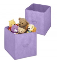 Whitmor 6405-909-2-PRPL 14-Inch Collapsible Cube, Purple 2-Pack Whitmor 6405-909-2-PRPL 14-Inch Collapsible Cube, Purple 2-Pack