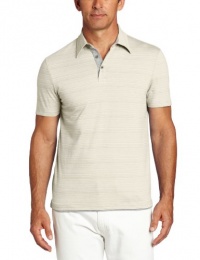 Perry Ellis Men's Short Sleeve Slub Polo Shirt Perry Ellis Men's Short Sleeve Slub Polo Shirt
