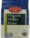 Arrowhead Mills Organic Millet Flour, 2 Pound Bags (Pack of 4)