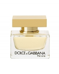 The One Is Gold. A perfect representation of lavish style, and classic shapes. It is the essence of luxury. The One is a warm, oriental floral, with modern sensuality - A fragrance with a strong personality, and a contrasting, golden sweetness. Created for the ultimate diva, The One is at once tempting, modern and glamorous, embracing a touch of classicism. The One Is Gold. A perfect representation of lavish style, and classic shapes. It is the essence of luxury. The One is a warm, oriental floral, with modern sensuality - A fragrance with a strong personality, and a contrasting, golden sweetness. Created for the ultimate diva, The One is at once tempting, modern and glamorous, embracing a touch of classicism.