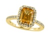 Genuine Citrine Ring by Effy Collection® in 14 kt Yellow Gold Size 8
