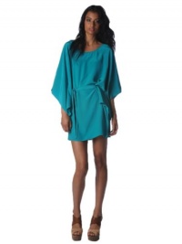 Twelfth Street By Cynthia Vincent Womens Mini Kaftan in Teal - Teal - Small Twelfth Street By Cynthia Vincent Womens Mini Kaftan in Teal - Teal - Small