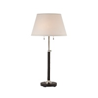 Ralph Lauren Home Pierson Table Lamp, Chocolate Ralph Lauren Home Pierson Table Lamp, Chocolate