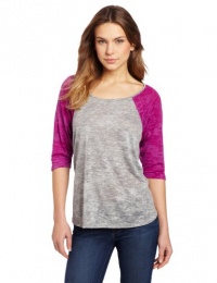 Alternative Women's Fern Baseball Tee, Grey Heather, Medium Alternative Women's Fern Baseball Tee, Grey Heather, Medium