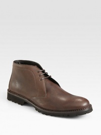 Expertly crafted in lightly-textured Italian leather, with lace-up detail, for a look that is both rugged and refined.Leather upperLeather liningPadded insoleRubber soleMade in Italy Expertly crafted in lightly-textured Italian leather, with lace-up detail, for a look that is both rugged and refined.Leather upperLeather liningPadded insoleRubber soleMade in Italy