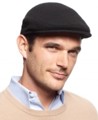 Polo Ralph Lauren takes the classic driver's cap for a somewhat sportier spin by substituting a fine-gauge knit for the traditional tweed. Polo Ralph Lauren takes the classic driver's cap for a somewhat sportier spin by substituting a fine-gauge knit for the traditional tweed.