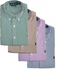 Polo Ralph Lauren Custom-Fit Stripe Poplin Polo Ralph Lauren Custom-Fit Stripe Poplin