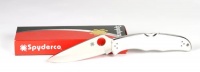 Spyderco C10P Endura 4, Stainless Steel Handle, Plain Spyderco C10P Endura 4, Stainless Steel Handle, Plain