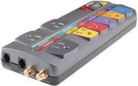 Monster Cable MP HTS 700 Home Theater PowerCenter With Coax , Cable TV, Antena, Satellite, And phone Line Surge Protection