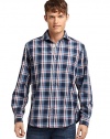 THE LOOKPlaid designShirt collarFront button closureLong button cuff sleevesU-shaped hemTHE MATERIALCottonCARE & ORIGINMachine washImportedThis item was originally available for purchase at Saks Fifth Avenue OFF 5TH stores. 