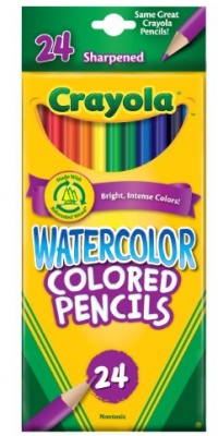 Crayola 24ct Watercolor Colored Pencils