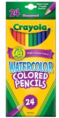 Crayola 24ct Watercolor Colored Pencils Crayola 24ct Watercolor Colored Pencils