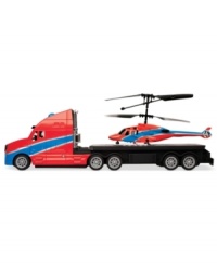 Perfect for the ultimate collector. Propel RC offers the Heli Hauler, a flat-bed truck and helicopter combination, all controlled by a flip of a switch. Perfect for the ultimate collector. Propel RC offers the Heli Hauler, a flat-bed truck and helicopter combination, all controlled by a flip of a switch.