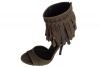 Bottega Veneta Steel Fringe Sandal 36, 6