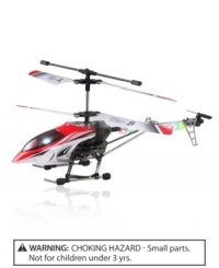Dip, dive and soar with the advanced design of this Protocol Skyline GX Pro Gyro helicopter, engineered for hours of indoor fun! Dip, dive and soar with the advanced design of this Protocol Skyline GX Pro Gyro helicopter, engineered for hours of indoor fun!