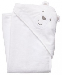 Carter's White Bear Hooded Towel WHITE Carter's White Bear Hooded Towel WHITE