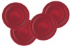 Emile Henry 11-inch Dinner Plates, Set of 4, Cerise