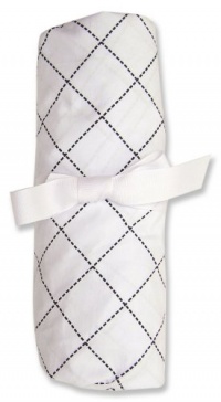 Trend Lab Crib Sheet in Black and White Trend Lab Crib Sheet in Black and White