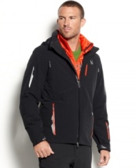 Get expert form and function for those long days on the hill with this three-in-one Spyder jacket featuring OSMO® technology. Get expert form and function for those long days on the hill with this three-in-one Spyder jacket featuring OSMO® technology.