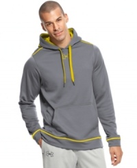 This ColdGear® hoodie from Under Armour® is designed to keep you feeling light, warm and dry. This ColdGear® hoodie from Under Armour® is designed to keep you feeling light, warm and dry.