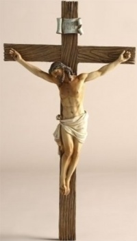 13.75 Inches High Jesus on the Cross-crucifix By Joseph's Studio 11359 13.75 Inches High Jesus on the Cross-crucifix By Joseph's Studio 11359