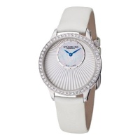 Stuhrling Original Women's 336.121P2SET Vogue Audrey Radiant Swiss Quartz Mother-Of-Pearl Dial White Strap Set Watch Stuhrling Original Women's 336.121P2SET Vogue Audrey Radiant Swiss Quartz Mother-Of-Pearl Dial White Strap Set Watch