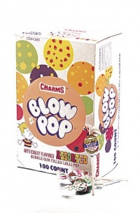 Blow Pop, Assorted, 100-Count Pops Blow Pop, Assorted, 100-Count Pops