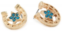 Betsey Johnson Flights of Fancy Horse Shoe Stud Earrings Betsey Johnson Flights of Fancy Horse Shoe Stud Earrings