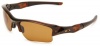 Oakley Mens Flak Jacket XLJ 26-231 Polarized Rimless Sunglasses,Polished Rootbeer Frame/Bronze Lens,One Size